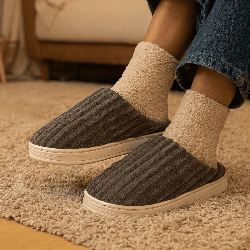 Pantufa Nuvem Ortopédica - Conforto que Abraça Seus Pés!