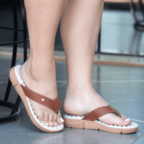 Sandália Ortopédica Feminina OrtoLeve - Com Palmilha Massageadora