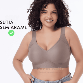 Sutiã Modelador Lux Comfort Sem Costura - Sustentação e Conforto [COMPRE 1 LEVE 2] + Brindes