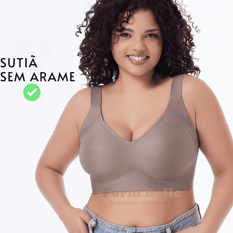 Sutiã Modelador Lux Comfort Sem Costura - Sustentação e Conforto [COMPRE 1 LEVE 2] + BRINDES