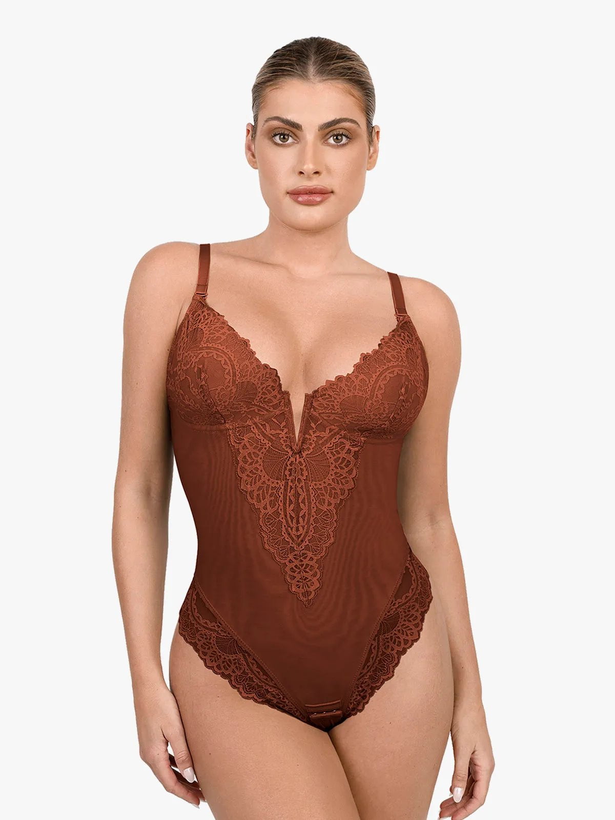 Body Modelador de Renda - FormShaper + [BRINDE EXCLUSIVO]