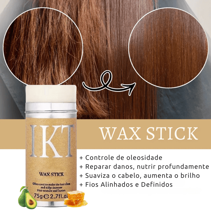 Bastão Finalizar Anti-Frizz Wax Stick - Penteado Perfeito em Segundos