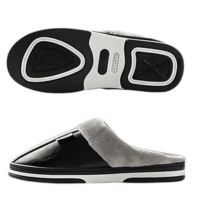 Pantufa Ortopédica de Couro - Interior Peluciado [Antiodor]