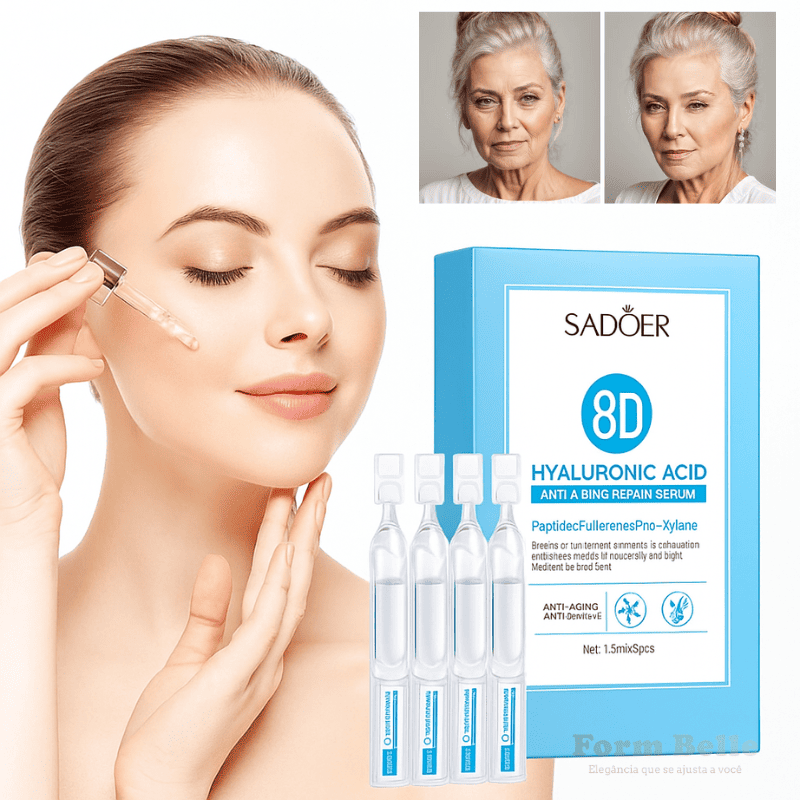 DermaGlow - Sérum de Ácido Hialurônico em Gotas