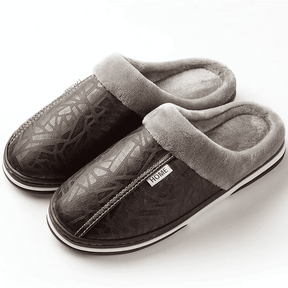 Pantufa Ortopédica de Couro - Interior Peluciado [Antiodor]