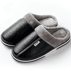 Pantufa Ortopédica de Couro - Interior Peluciado [Antiodor]