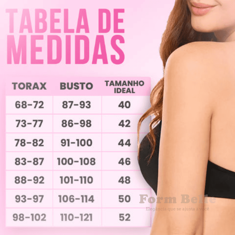 Sutiã Sync Comfort Sem Alças - Sustentação e Conforto [COMPRE 1 LEVE 2] + BRINDES