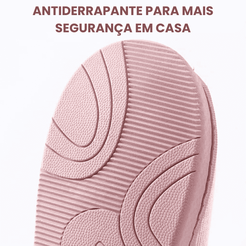 Pantufa Ortopédica Belle - Pés Quentinhos
