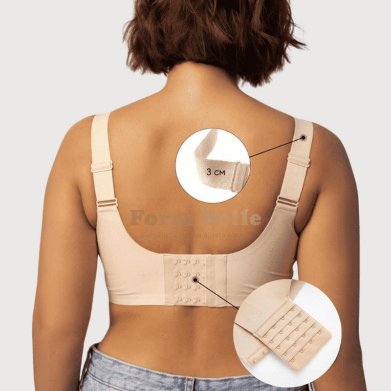 Sutiã Modelador Lux Comfort Sem Costura - Sustentação e Conforto [COMPRE 1 LEVE 2] + Brindes