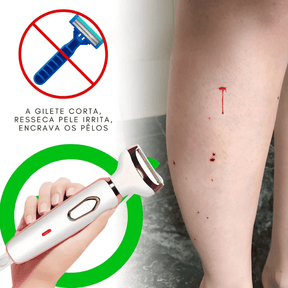 Depilador Elétrico 4 em 1 - DermaBelle® + Brindes