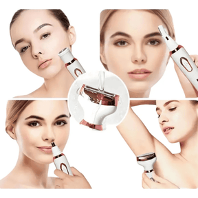 Depilador Elétrico 4 em 1 - DermaBelle® + Brindes