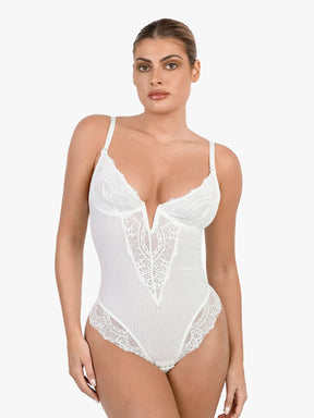 Body Modelador de Renda - FormShaper + [BRINDE EXCLUSIVO]