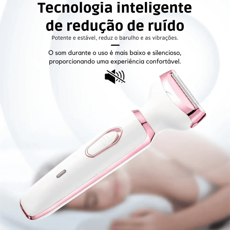 Depilador Elétrico 4 em 1 - DermaBelle® + Brindes