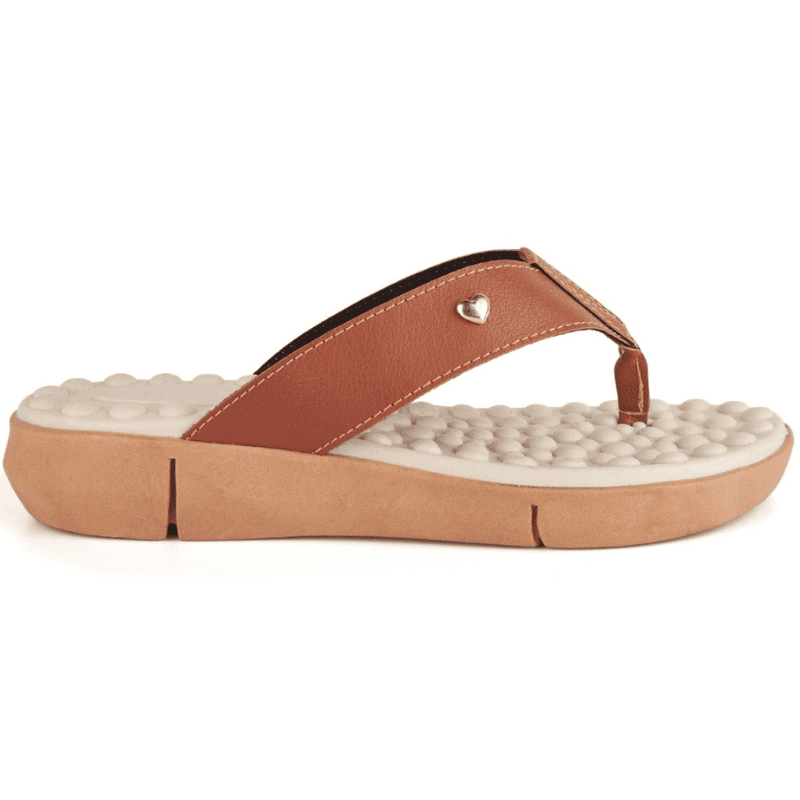 Sandália Ortopédica Feminina OrtoLeve - Com Palmilha Massageadora