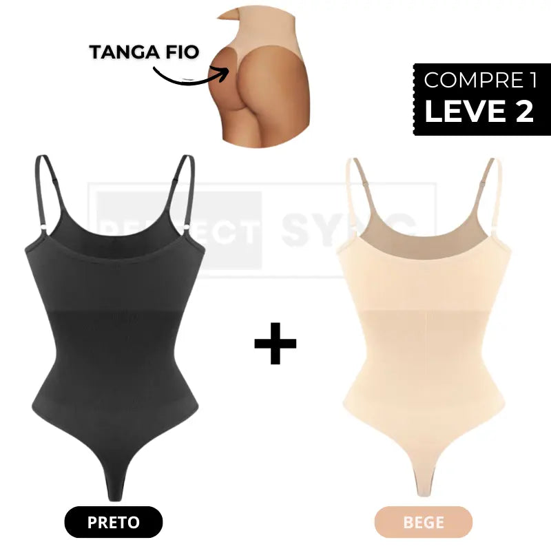Body Modelador Shape Comfort - Diminui Medidas [COMPRE 1 LEVE 2]