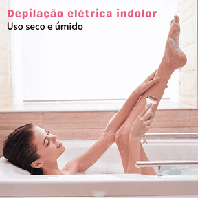 Depilador Elétrico 4 em 1 - DermaBelle® + Brindes