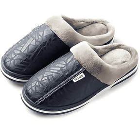 Pantufa Ortopédica de Couro - Interior Peluciado [Antiodor]