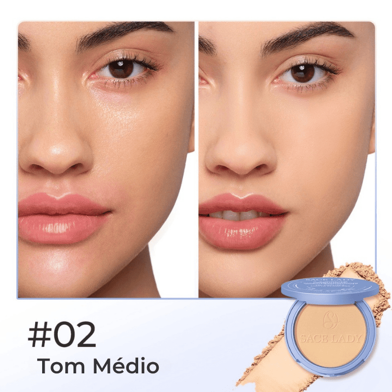 Pó Facial Anti-Rugas e Anti-Oleosidade - SACE LADY [Compre 1 & Leve 2] + Brindes