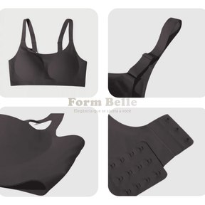 Sutiã Modelador Lux Comfort Sem Costura - Sustentação e Conforto [COMPRE 1 LEVE 2] + BRINDES