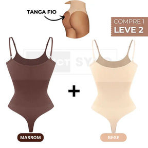 Body Modelador Shape Comfort - Diminui Medidas [COMPRE 1 LEVE 2]