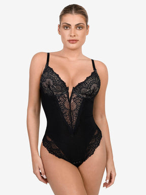 Body Modelador de Renda - FormShaper + [BRINDE EXCLUSIVO]