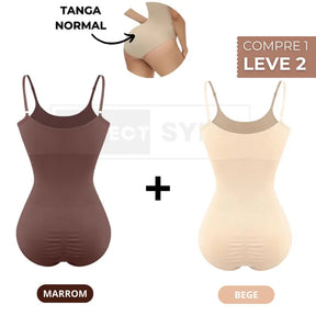 Body Modelador Shape Comfort - Diminui Medidas [COMPRE 1 LEVE 2]