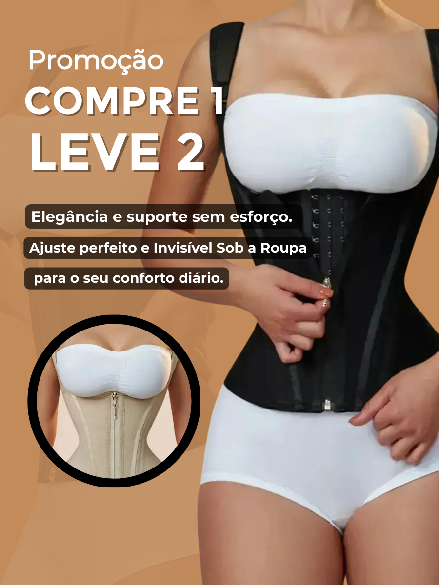 Cinta Modeladora FormShape de Alta Compressão - [Pague 1 & Leve 2]