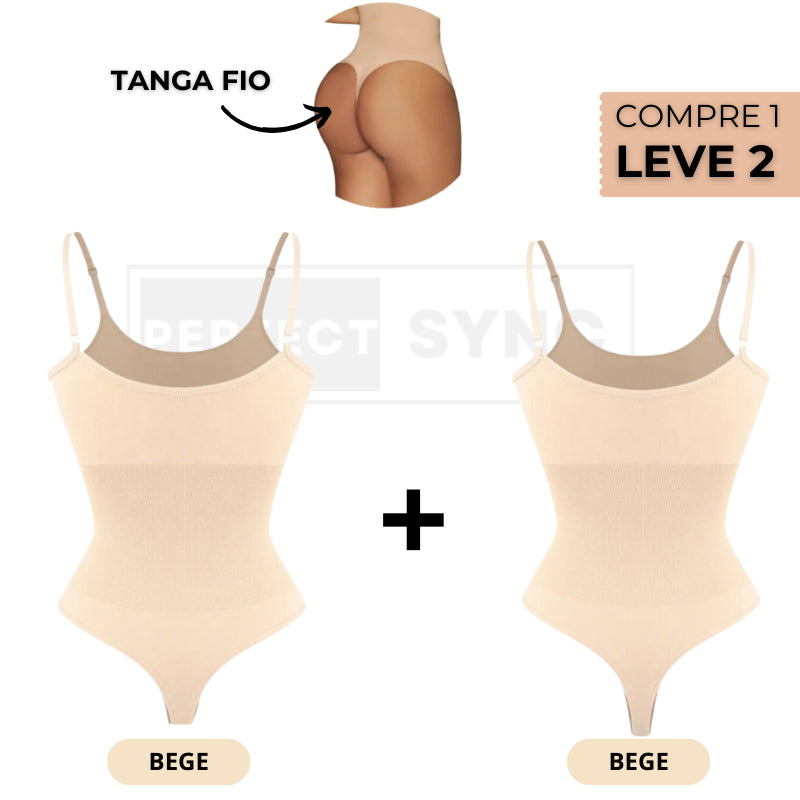 Body Modelador Shape Comfort - Diminui Medidas [COMPRE 1 LEVE 2]