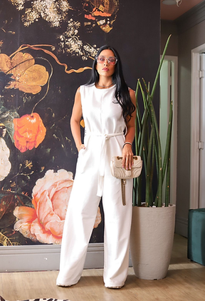 Macacão Roberta regata