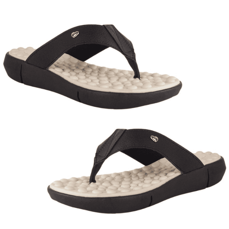 Sandália Ortopédica Feminina OrtoLeve - Com Palmilha Massageadora