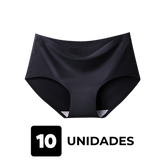 Kit 10 Unidades Calcinha Soft - Corte a Laser Sem Costura