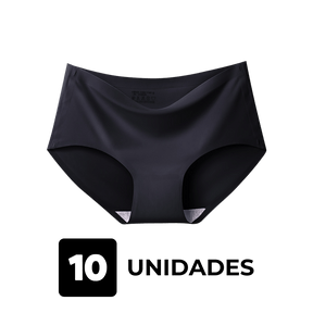 Kit 10 Unidades Calcinha Soft - Corte a Laser Sem Costura